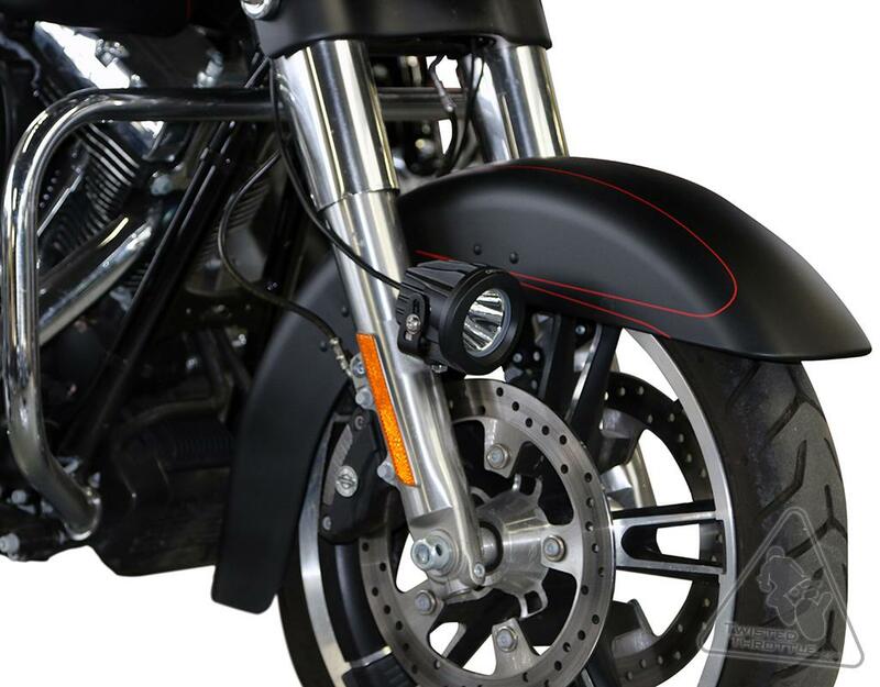 DENALI Beleuchtungs-Halterung Kotflügel Harley Davidson