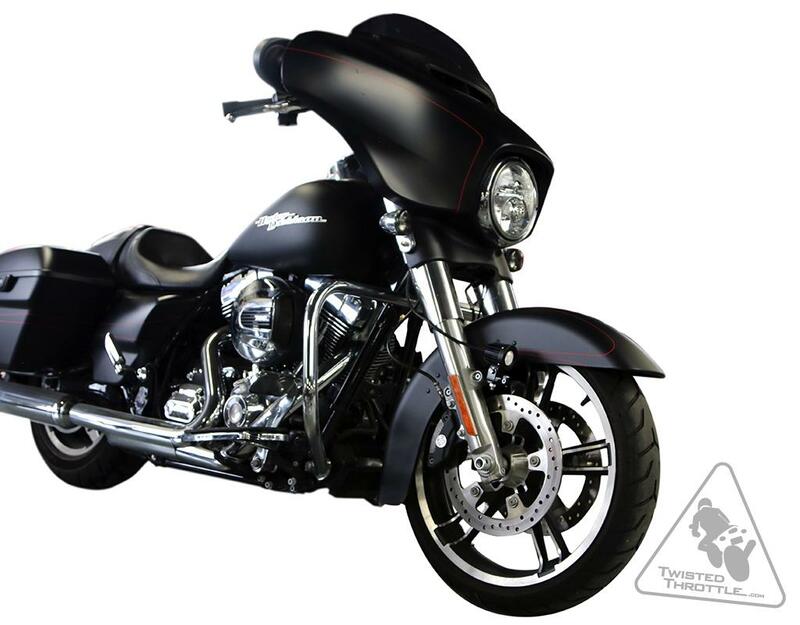 DENALI Beleuchtungs-Halterung Kotflügel Harley Davidson