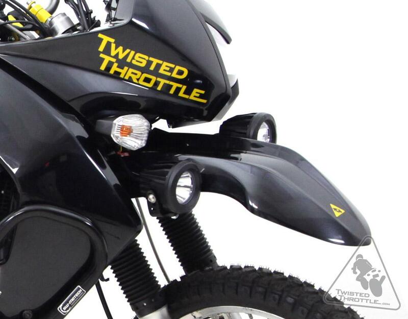 DENALI Beleuchtungs-Halterung Kawasaki KLR650E