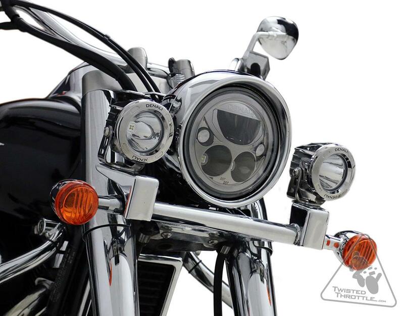 DENALI Beleuchtungs-Halterung Adaptersatz Scheinwerfer M7 Suzuki
