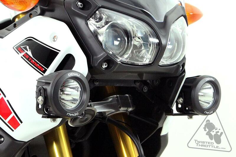 DENALI Beleuchtungs-Halterung Yamaha XT1200Z Super tenere