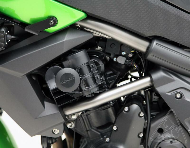 DENALI SoundBomb Hupenhalterung Kawasaki Versys 650