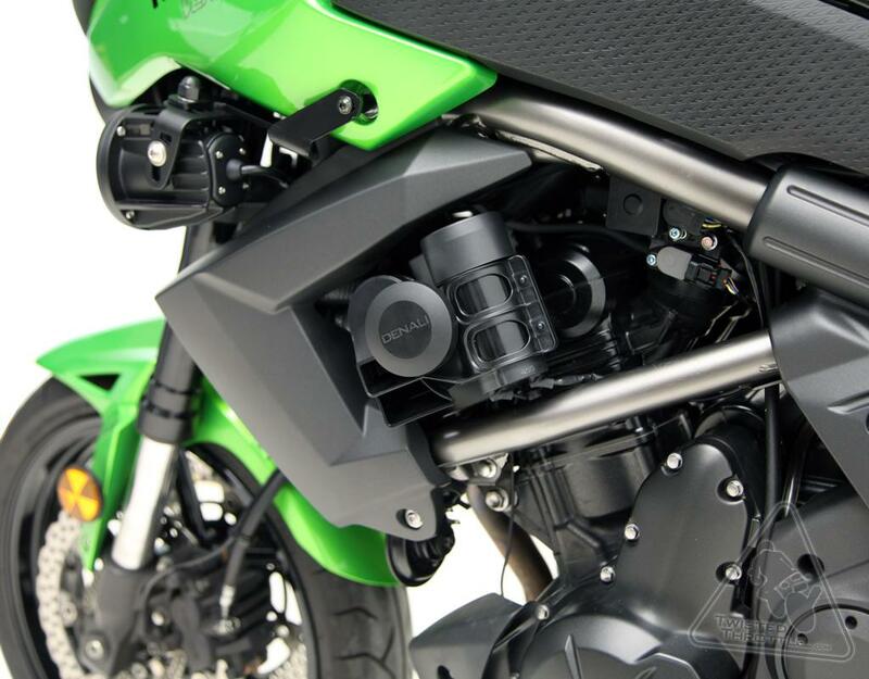 DENALI SoundBomb Hupenhalterung Kawasaki Versys 650