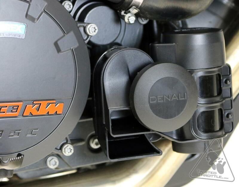DENALI SoundBomb Hupenhalterung KTM Adventure
