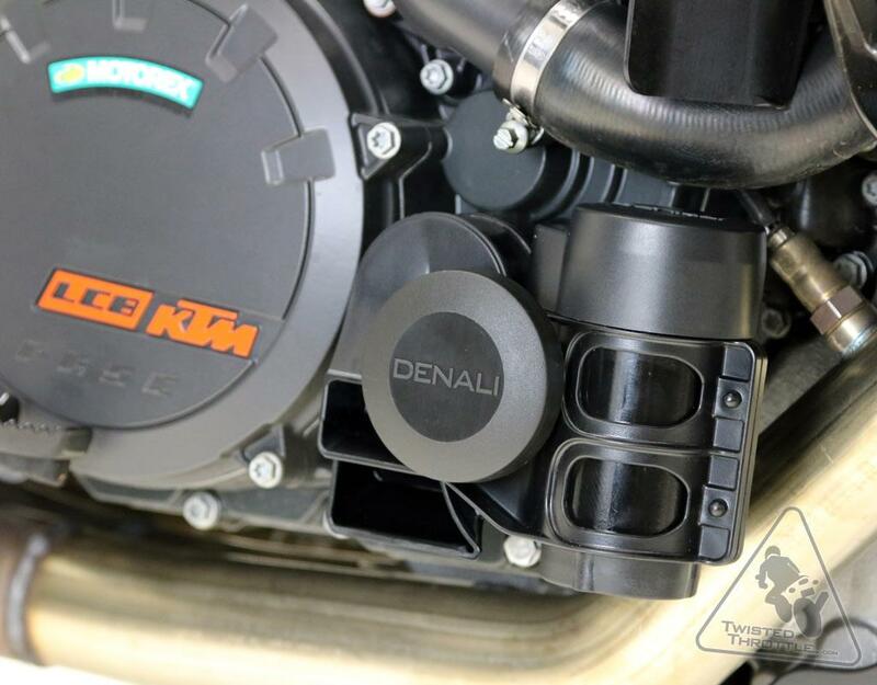 DENALI SoundBomb Hupenhalterung KTM Adventure