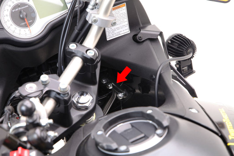 DENALI SoundBomb Hupenhalterung Suzuki DL650 V-Strom