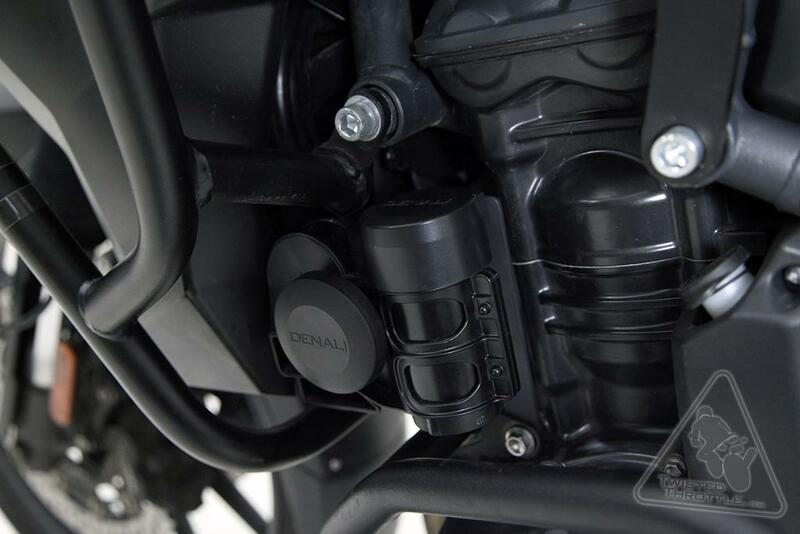 DENALI SoundBomb Hupenhalterung Triumph Tiger Explorer
