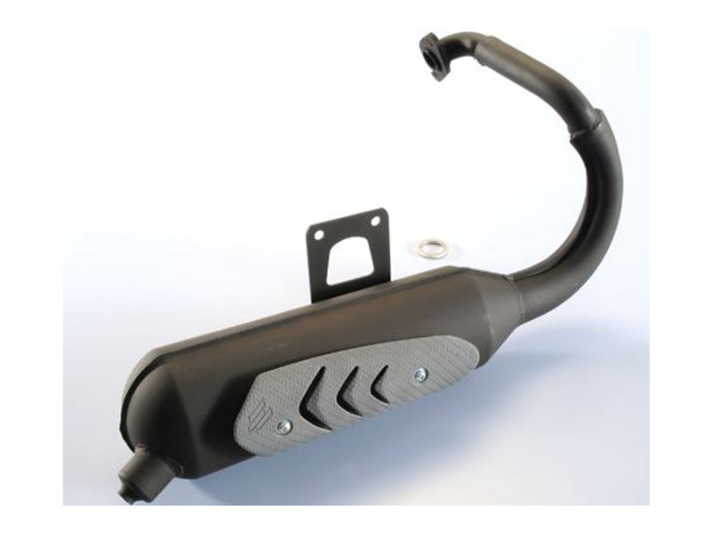 POLINI Original Komplett Auspuffanlage - Edelstahl schwarz Peugeot