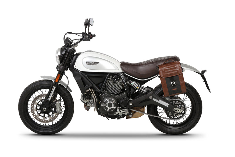 SHAD Seitentaschen Halter Café Racer Ducati Scrambler