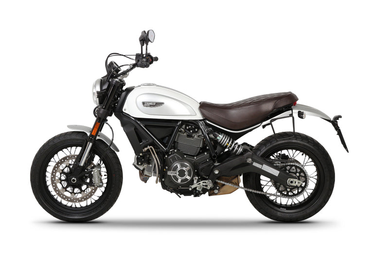 SHAD Seitentaschen Halter Café Racer Ducati Scrambler