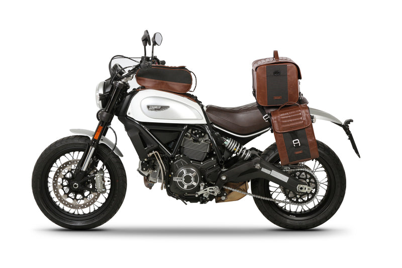 SHAD Seitentaschen Halter Café Racer Ducati Scrambler