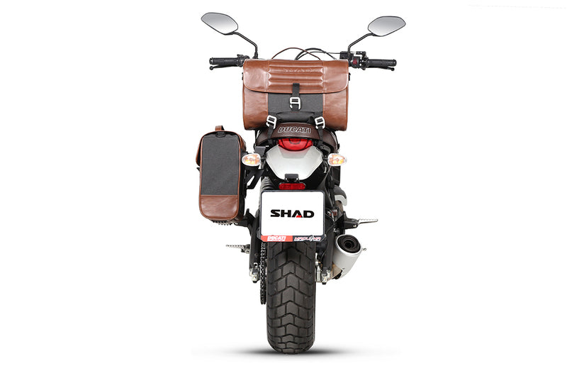 SHAD Seitentaschen Halter Café Racer Ducati Scrambler