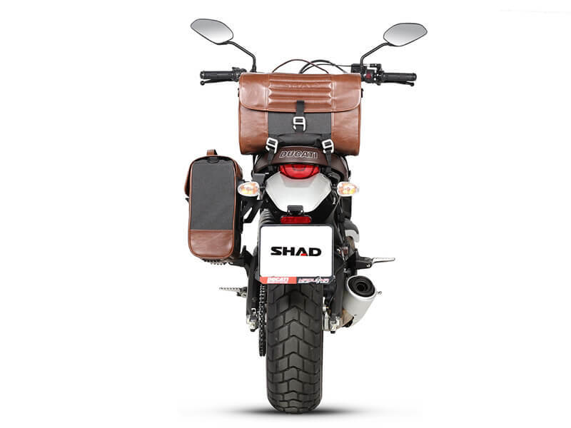 SHAD Seitentaschen Halter Café Racer Ducati Scrambler