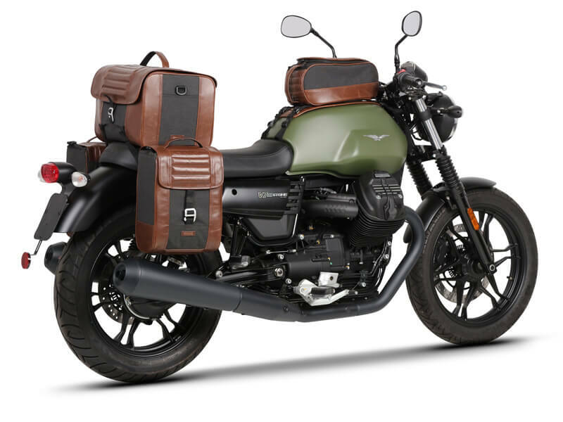 SHAD Seitentaschen Halter Café Racer MotoGuzzi V7