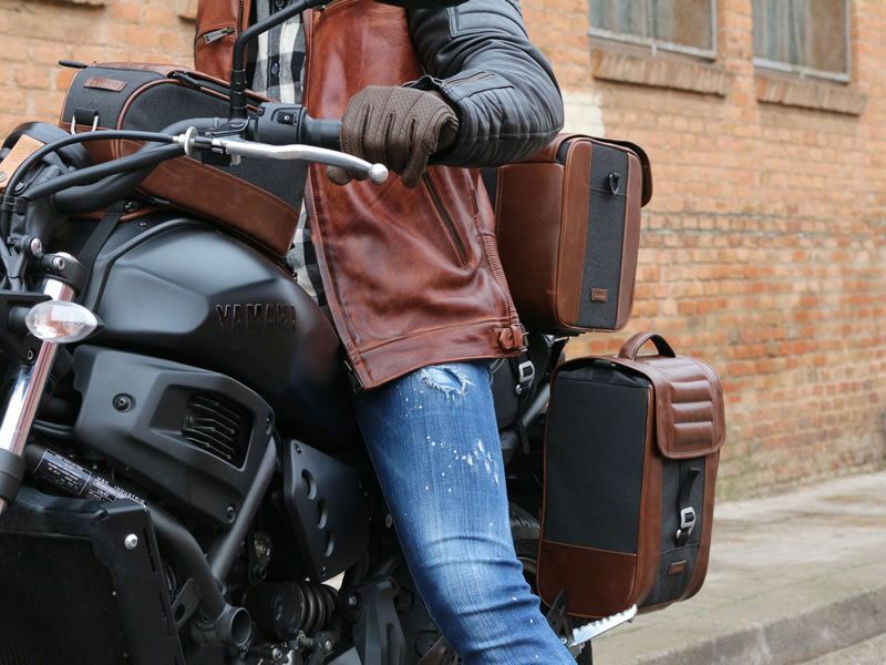 SHAD SR38 Cafe Racer Style Seitenkoffer Satteltasche 10L