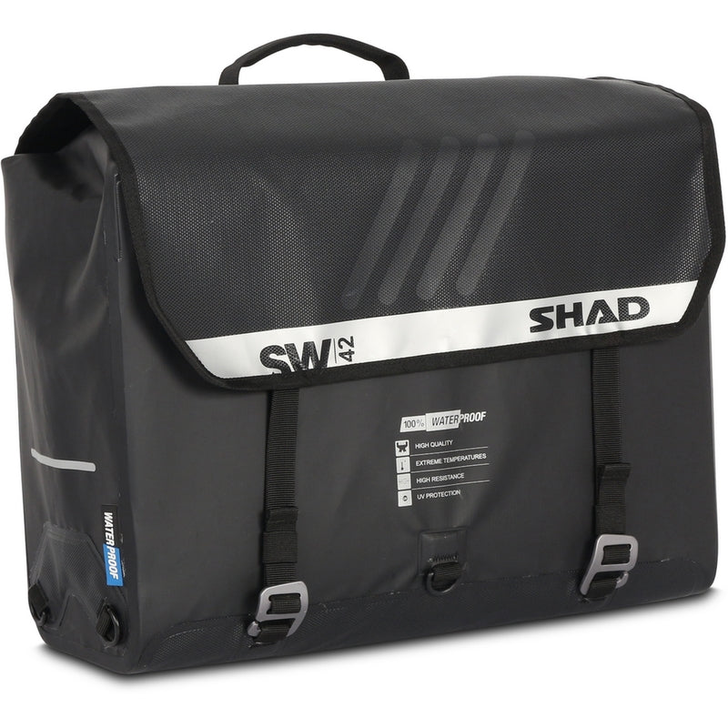 SHAD SW42 Wasserdichte Seitentasche schwarz 2x25L
