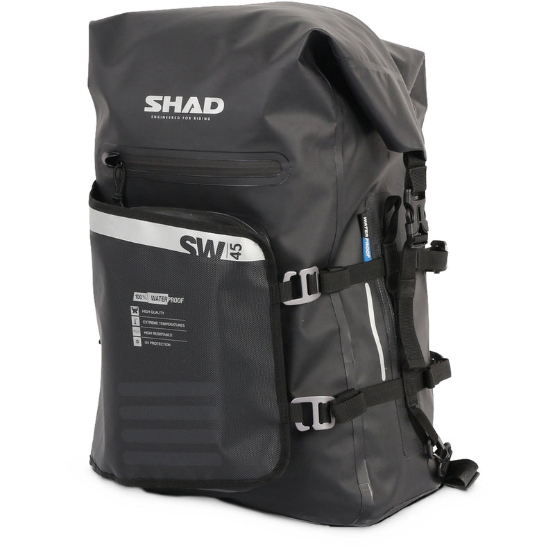 SHAD SW45 Wasserdichter Rucksack schwarz 40L