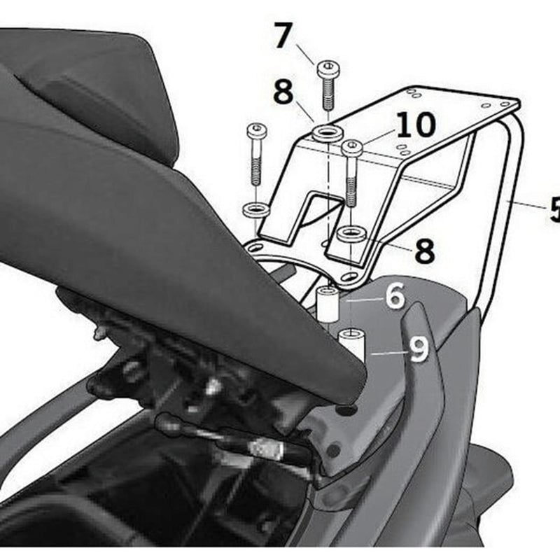 SHAD Top Master Montagesatz - Yamaha