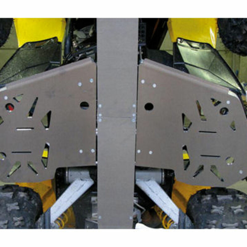 AXP Trittstufenschutz - Aluminium 4 mm Polaris Sportsman 800