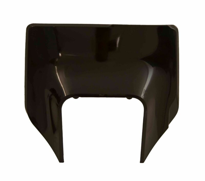 RACETECH Lampenmaske schwarz Husqvarna