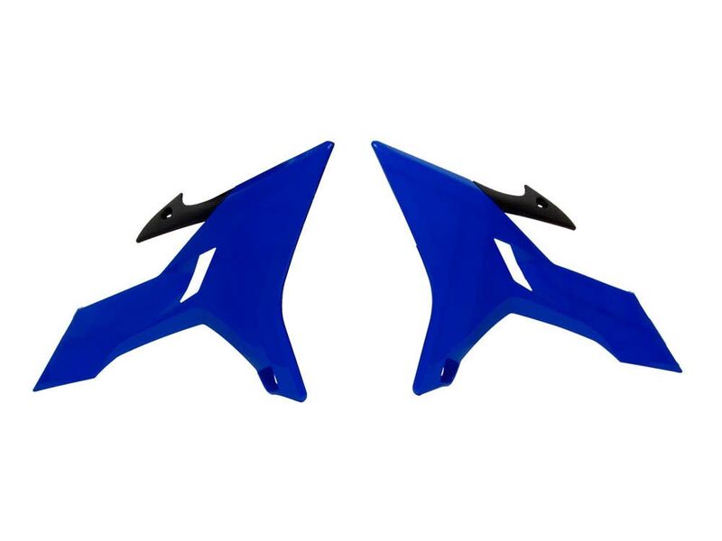 Kühlerschlitze Racetech Farbe blau Yamaha YZ125/250