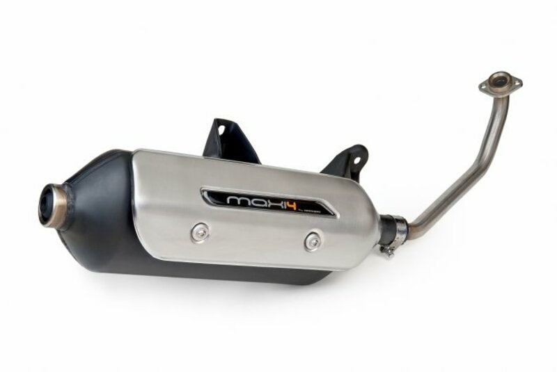 TECNIGAS Maxi 4 komplette Auspuffanlage - Suzuki Burgman 125/150I