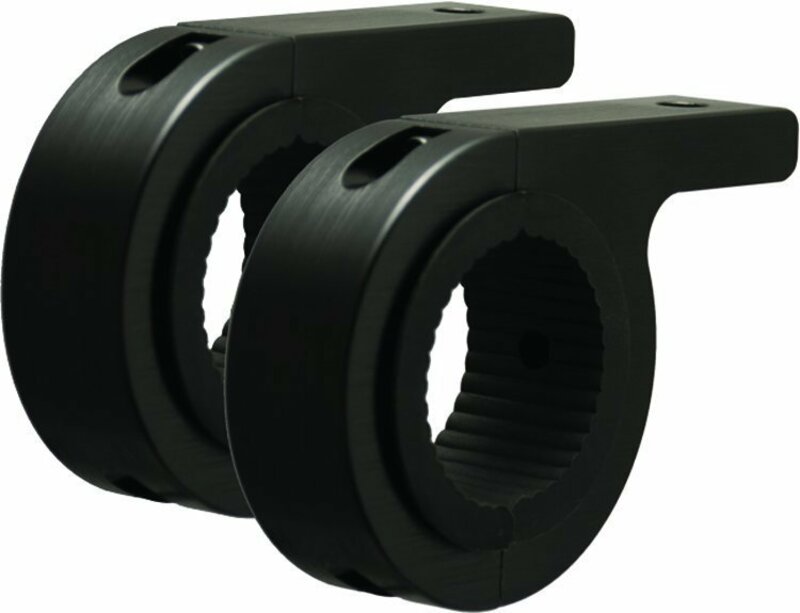 VISION X Rohrschellen Halterung Ø57mm M10 Gewinde Aluminium Schwarz
