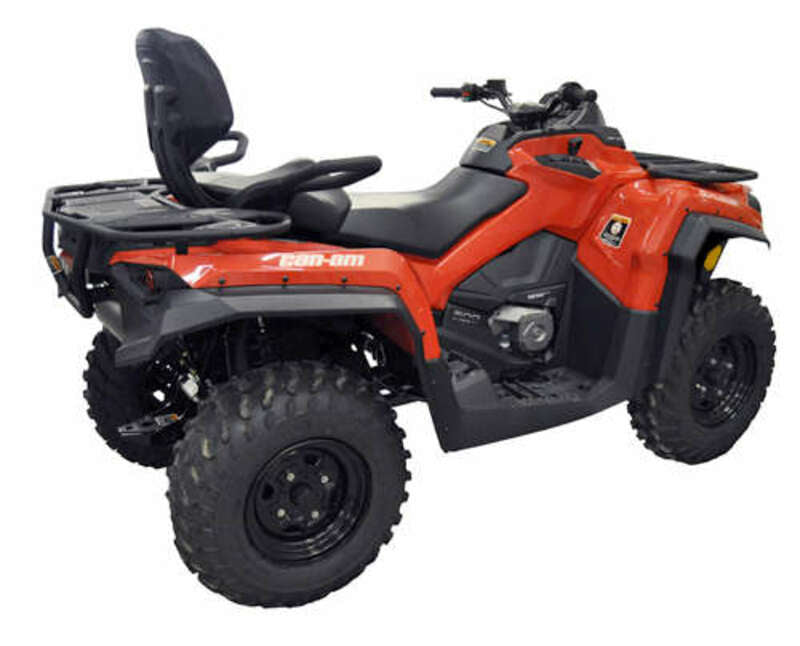DIRECTION 2 Polyäthylen-Kotflügelverbreiterungskit schwarz Can Am Outlander 500 L MAX