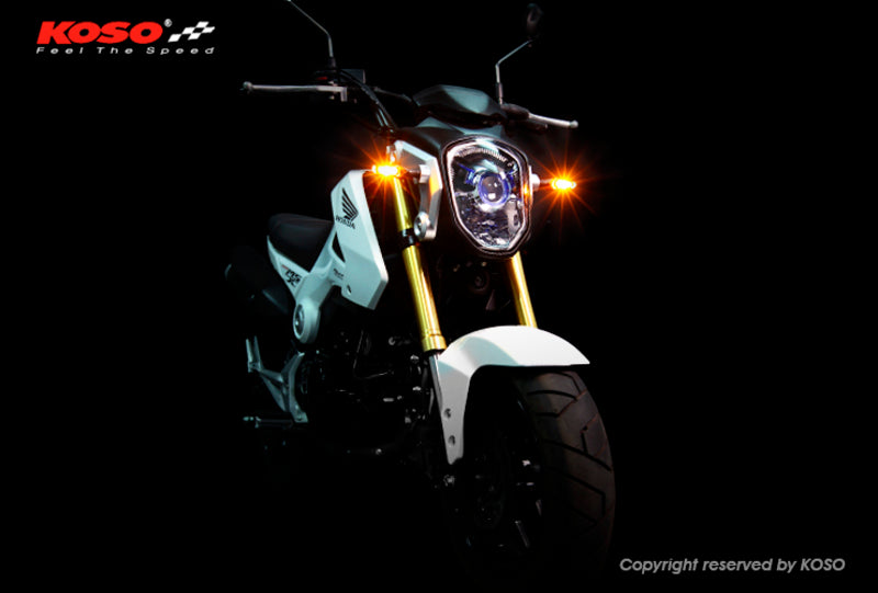 KOSO BlinkerMonster LED Silber universell