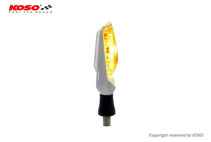 KOSO BlinkerMonster LED Silber universell