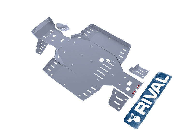 RIVAL Kompletter Unterfahrschutz - Aluminium 4 mm CF Moto