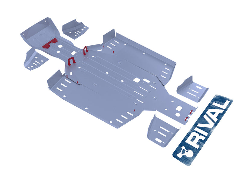 RIVAL Unterfahrschutz - Aluminium 4 mm CF Moto Uforce 500/800