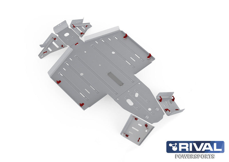 RIVAL Unterfahrschutz Komplett-Kit - Aluminium Polaris General