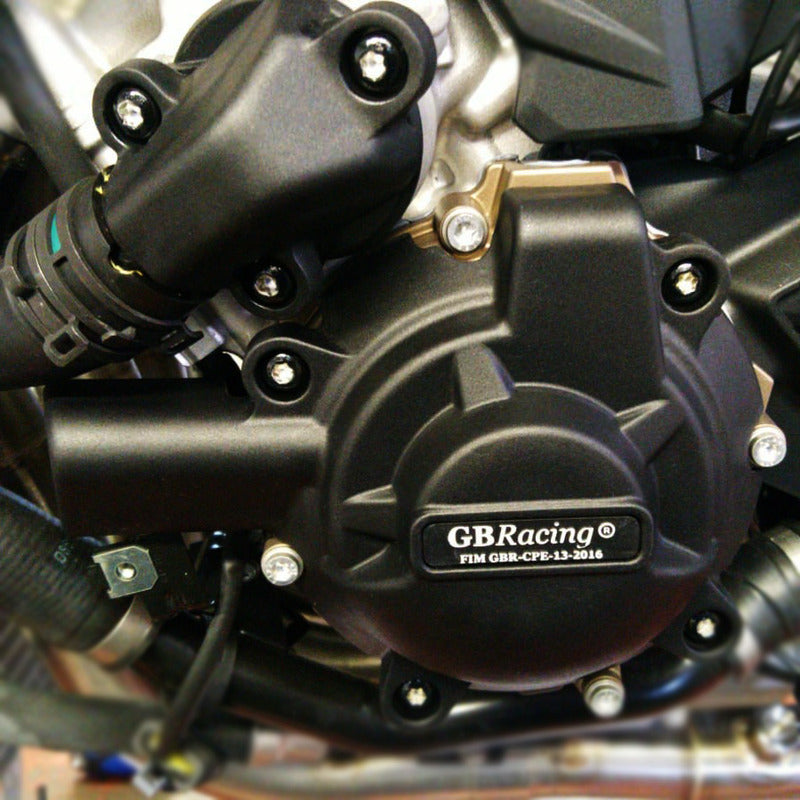 GB RACING Lichmaschinendeckelschoner schwarz BMW S1000RR