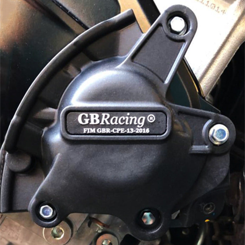 GB RACING Motordeckelschoner-Set Lichtmaschine/Kupplung/Zünd Schwarz Suzuki GSX-R1000