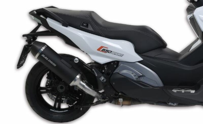 MALOSSI Wild Lion Schalldämpfer - Metal magic Carbon BMW C650 Sport