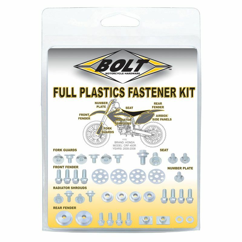 BOLT Edelstahl-Schraubensatz für Kunststoffteile Suzuki RM-Z 250/450