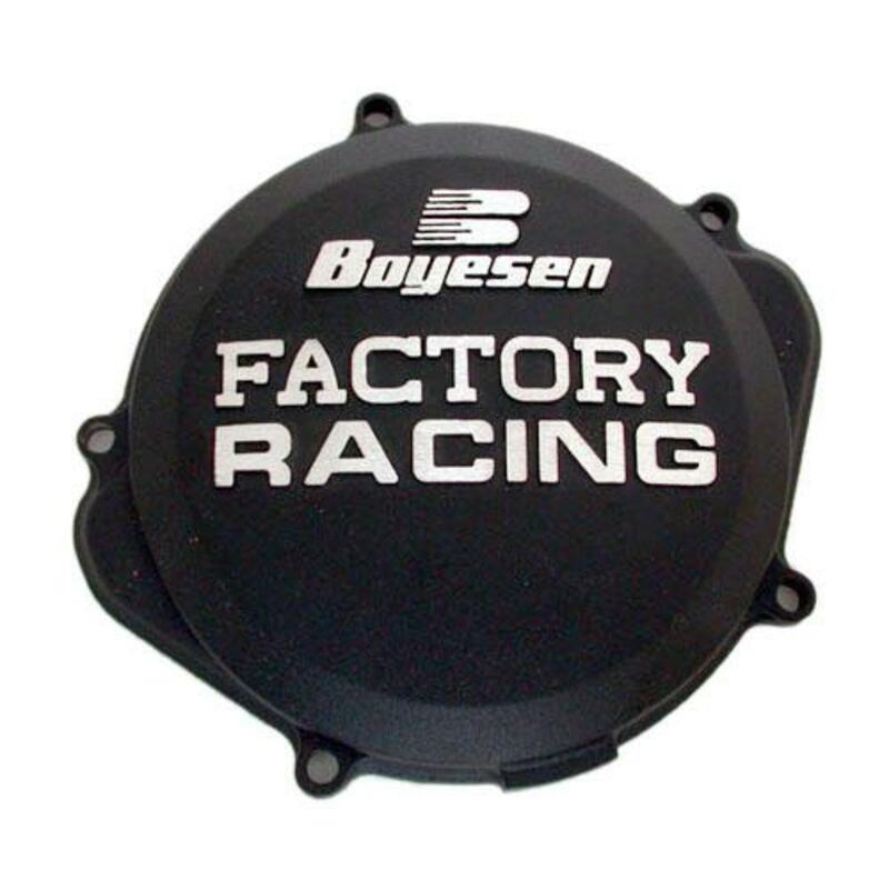 BOYESEN Factory Racing Kupplungsdeckel schwarz Kawasaki KX250F