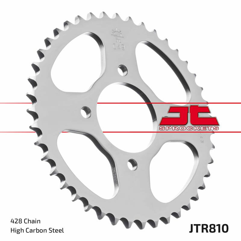 JT SPROCKETS Stahl-Standard-Kettenrad810 - 428