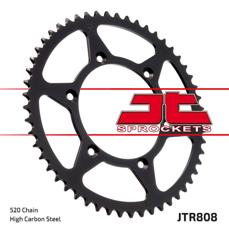 JT SPROCKETS Selbstreinigendes Stahlritzel hinten 808 - 520
