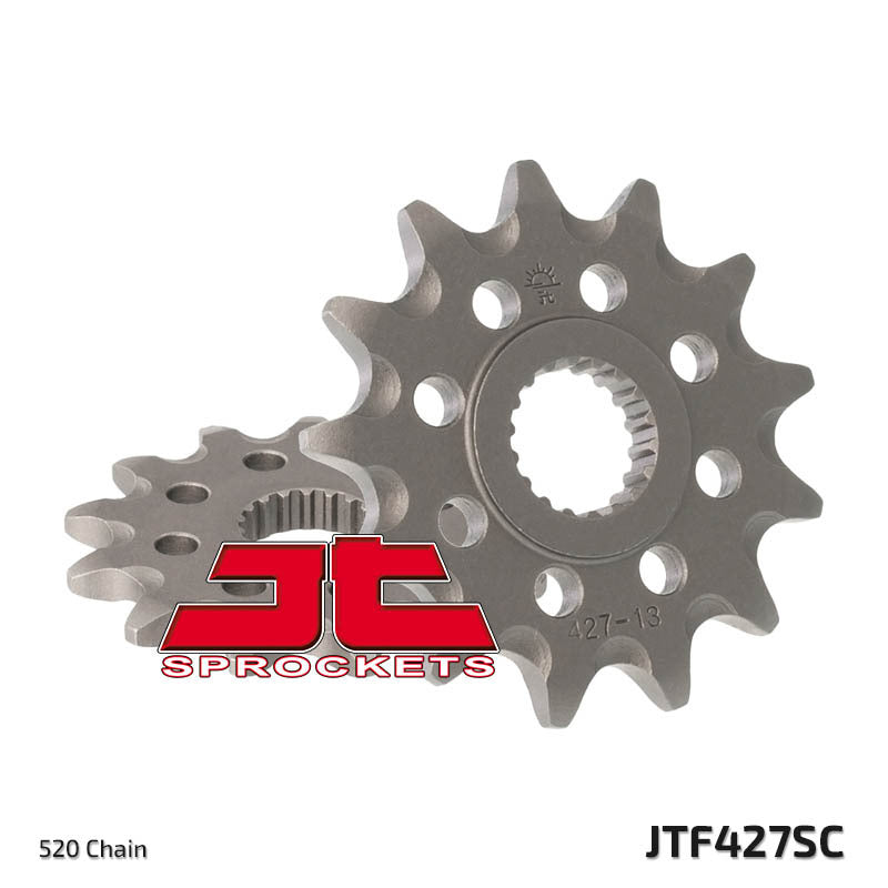 JT SPROCKETS Selbstreinigendes Stahlritzel vorne 427 - 520