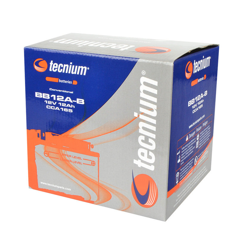 TECNIUM Blei/Säure Batterie mit Säurepack - BB12A-B