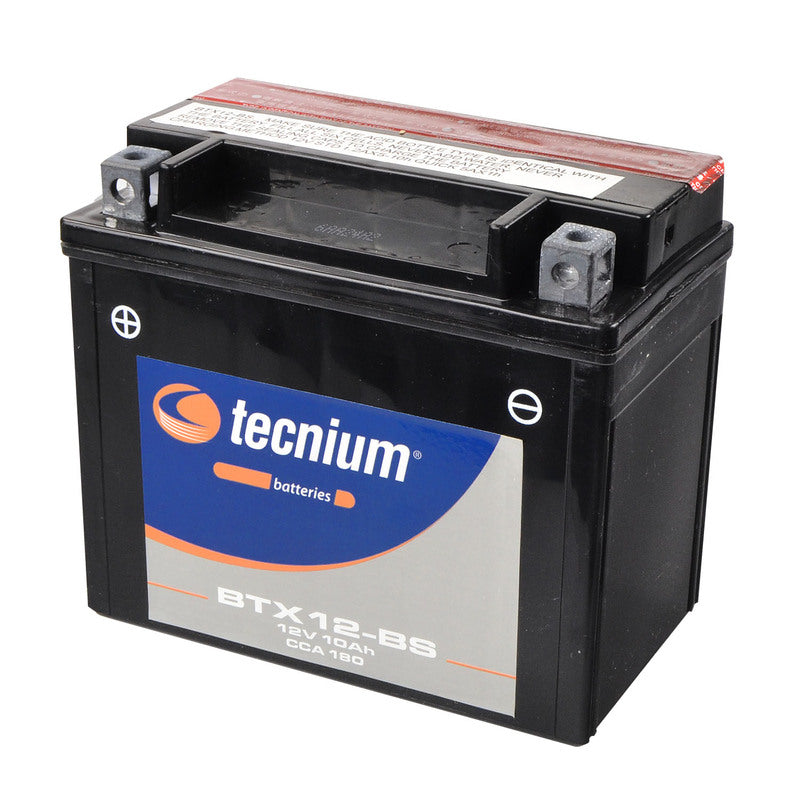 TECNIUM Wartungsfreie Batterie mit Säurepack - BTX12-BS