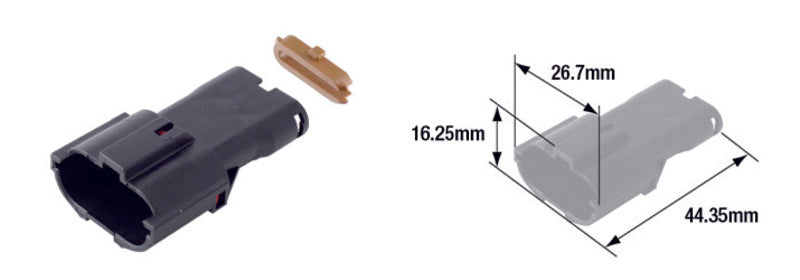 TOURMAX Steckverbinder weiblich wasserdicht Typ 070 (FRY)