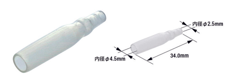 TOURMAX Isolierhülse für Quetschverbinder weiblich rund universal