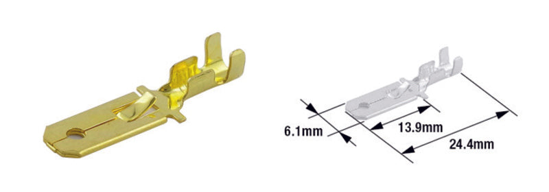 TOURMAX Quetschverbinder männlich Typ 250