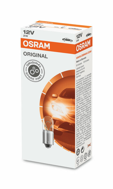 OSRAM Original Line Glühlampen 12V 2W - x10