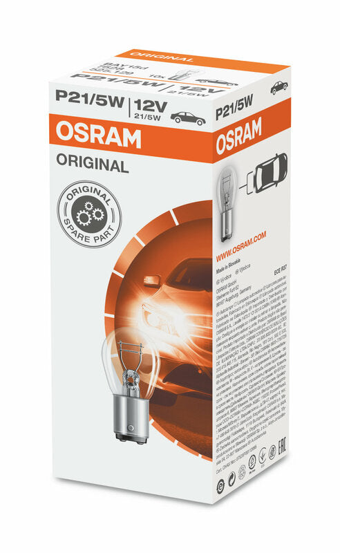 OSRAM Original Line P21/5W Glühlampen 12V 21/5W - x10