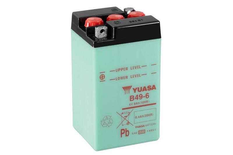 YUASA Blei/Säure Batterie ohne Säurepack - B49-6
