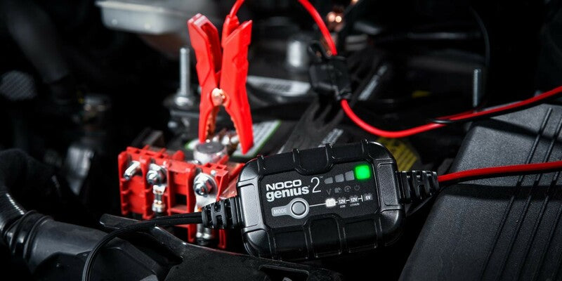 NOCO Genius2 Smart Batterieladeschellen mit integrierten Ösen 6/12V 2A